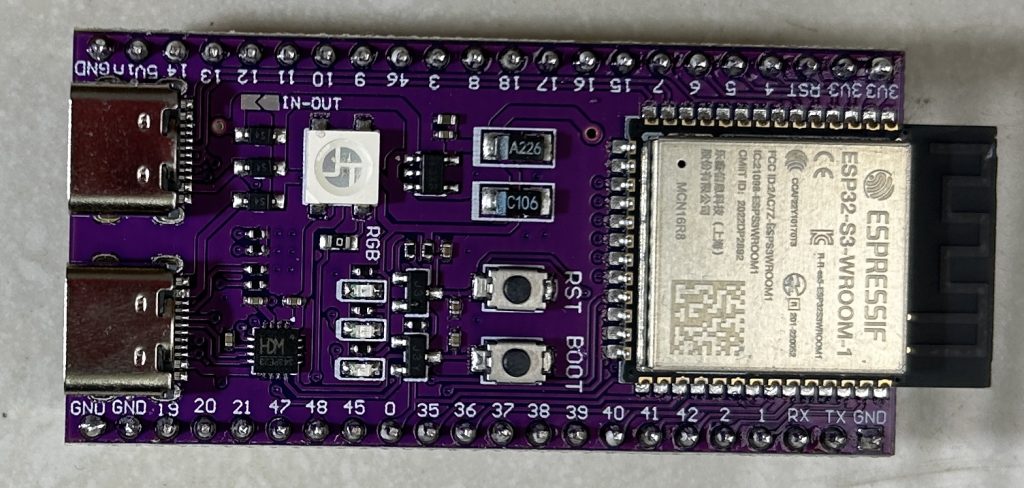 esp32 mat truoc