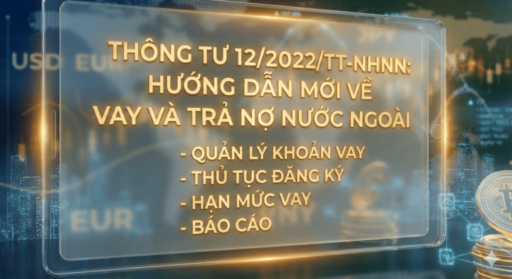 Hướng Dẫn Mới Về Vay Và Trả Nợ Nước Ngoài - Điểm Nổi Bật Của Thông Tư 12/2022/TT-NHNN thong tu 12 2022 nhnn vay nuoc ngoai 2048x1117 (2)