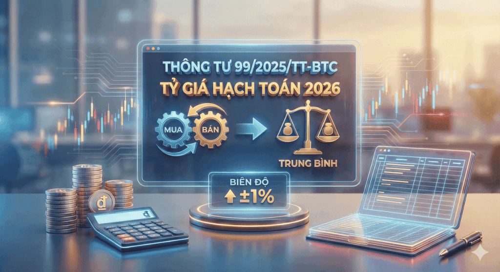 Tỷ giá hạch toán 2026: cập nhật "cách mạng" tại thông tư 99/2025/TT-BTC (thay thế TT 200 & TT 53) ty gia hach toan 2026